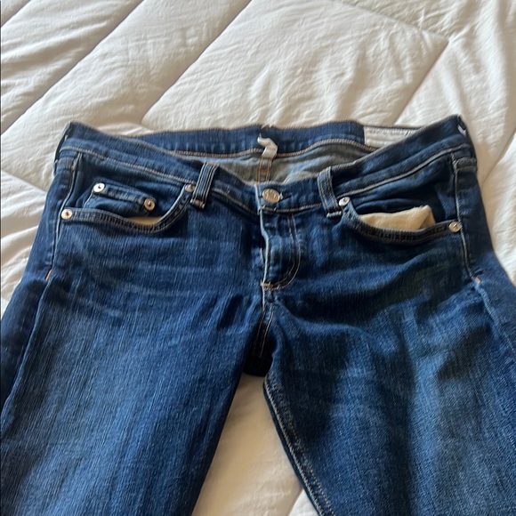 rag & bone Dark Blue Straight Leg Jeans SZ 29 - Picture 4 of 8